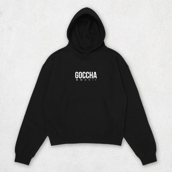 Hoodie Black - front - world