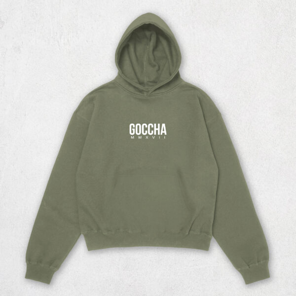 Hoodie Olive Green - front