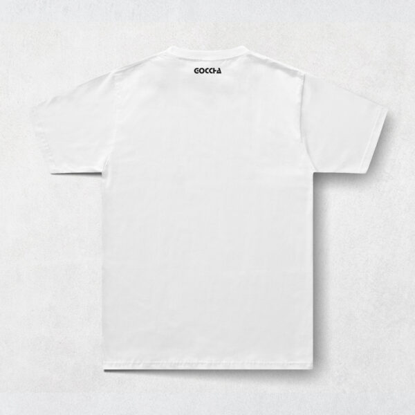 T-shirt White - back - basic