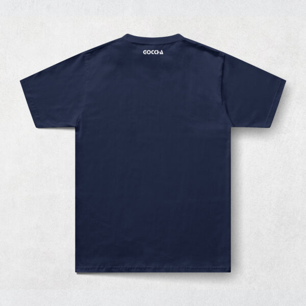T-shirt Dark Blue - back - basic