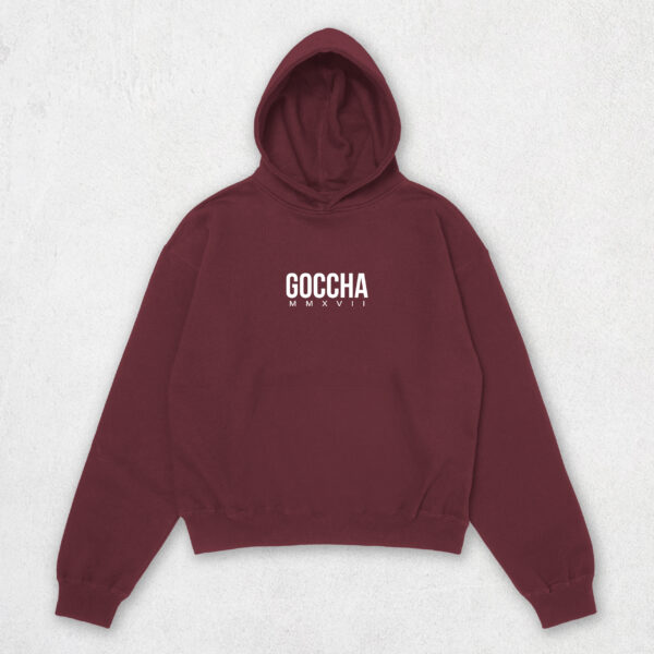 Hoodie Burgundy - front