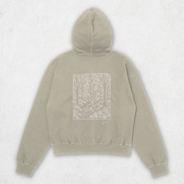 Hoodie Sage - backprint