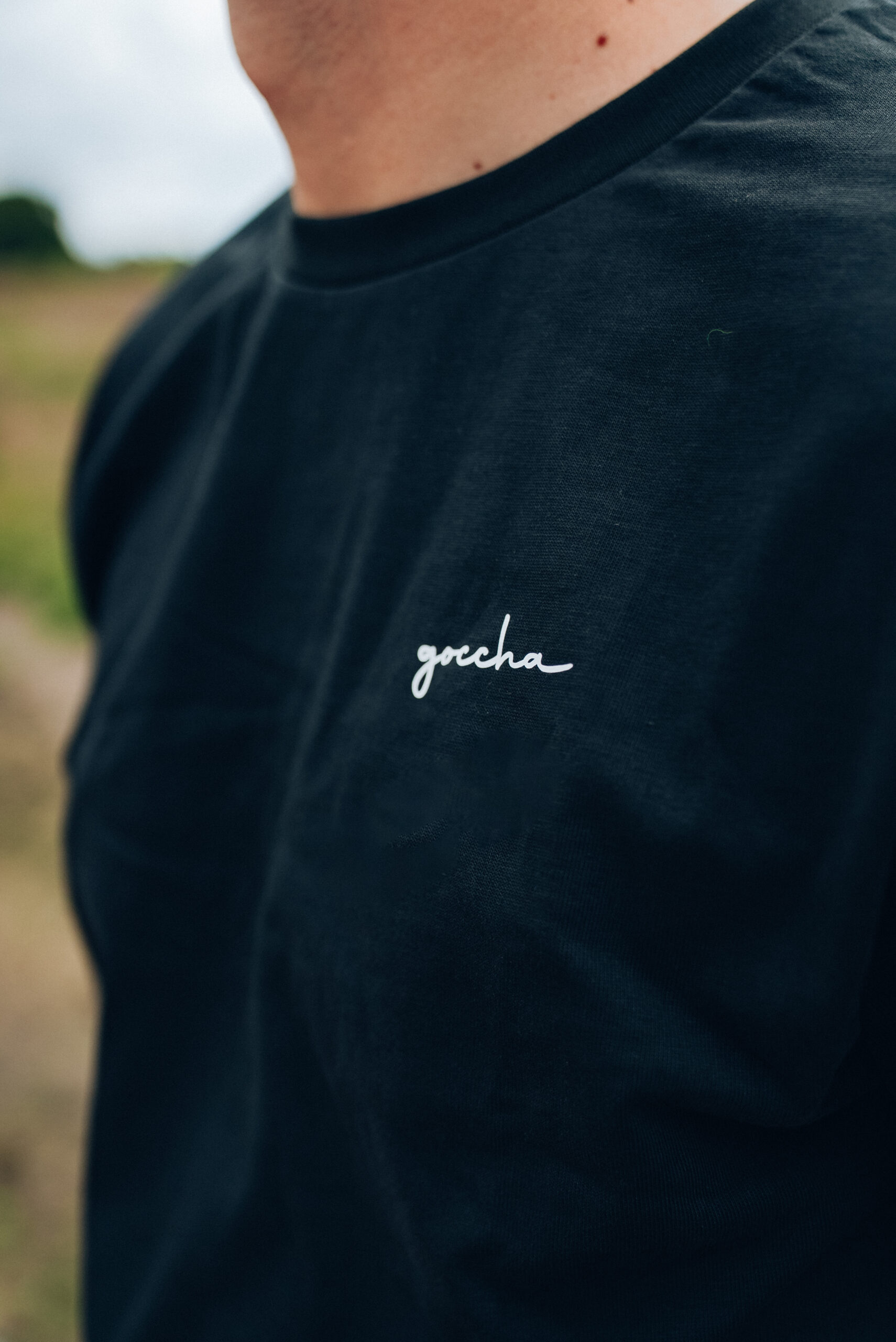 T-shirt Black Detail
